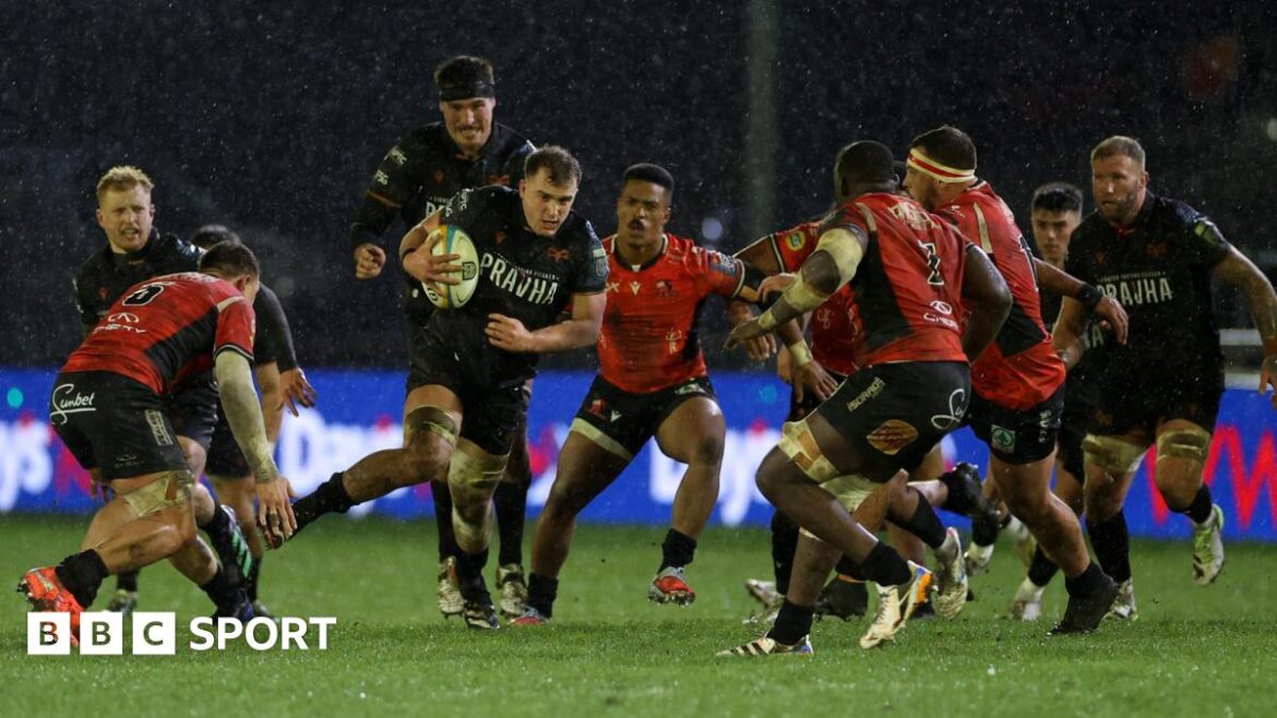 Morgan Morse of Ospreys