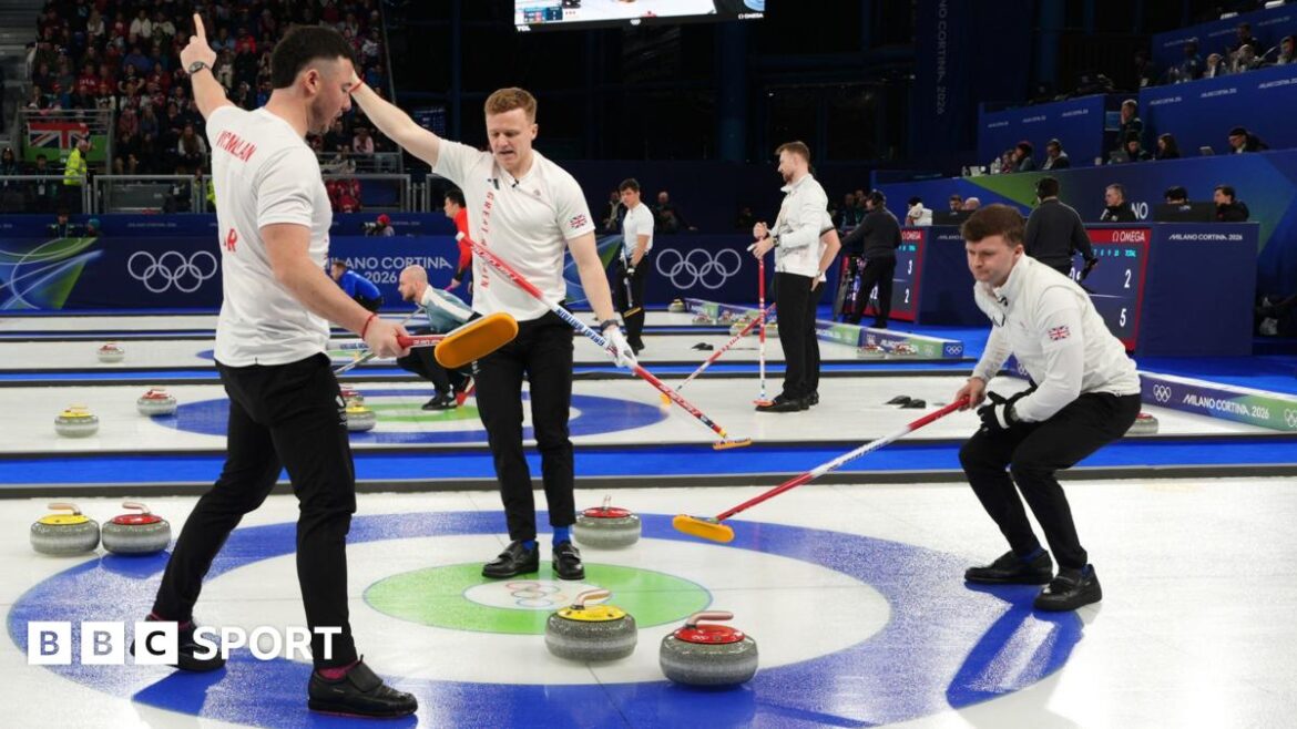 Team GB curlers