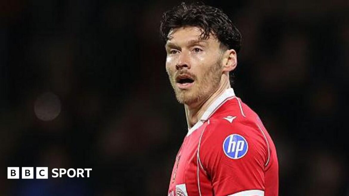 Wrexham striker Kieffer Moore