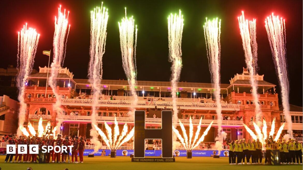 Manchester Super Giants and Trent Rockets celebrate Hundred trophies in 2026