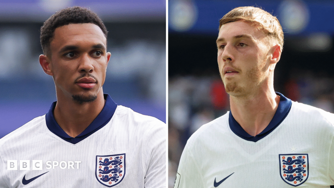 Cole Palmer and Trent Alexander-Arnold